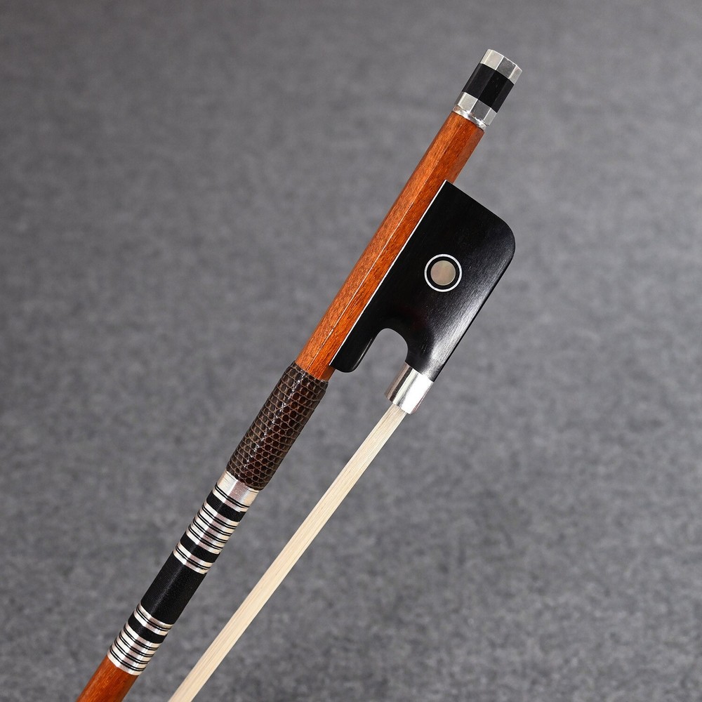 4/4 Size MASTER Fine Pernambuco Cello Bow Straight Stick Deep Sound #3