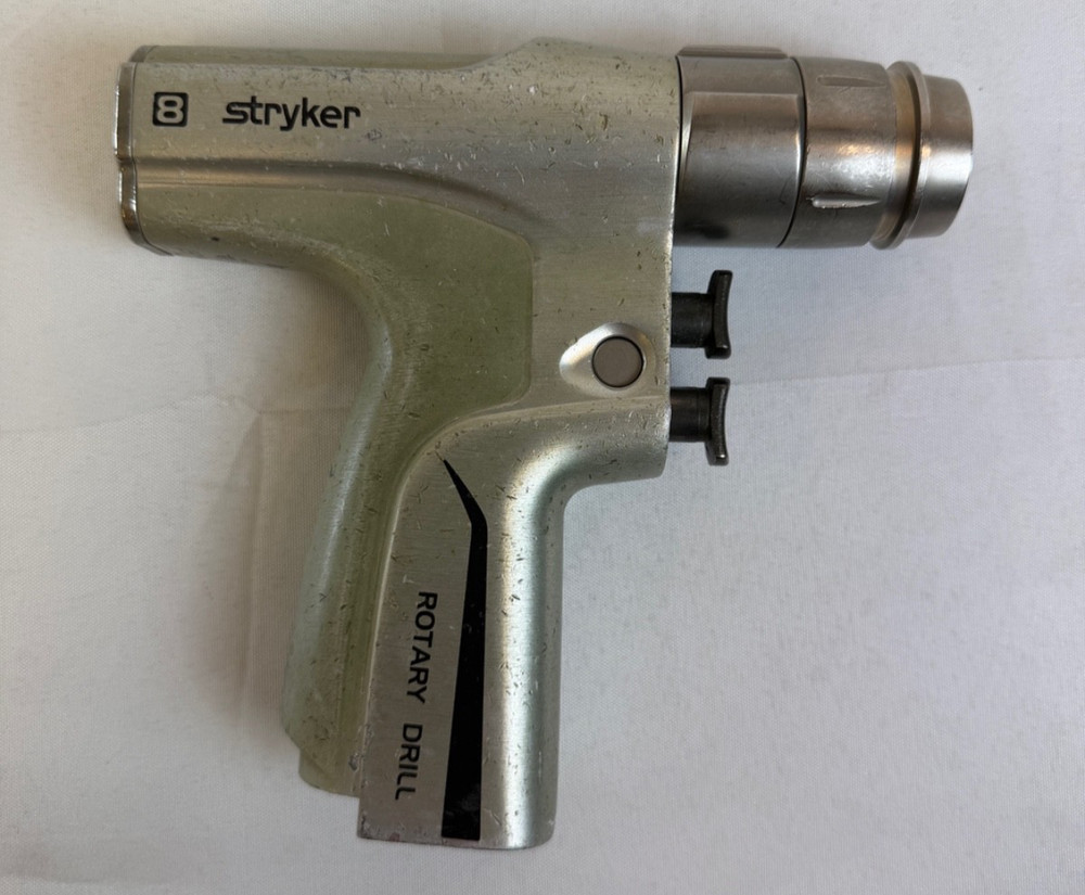Stryker 8205 System 8 Dual Trigger Rotary Drill Battery Powered Handpiece Ortho