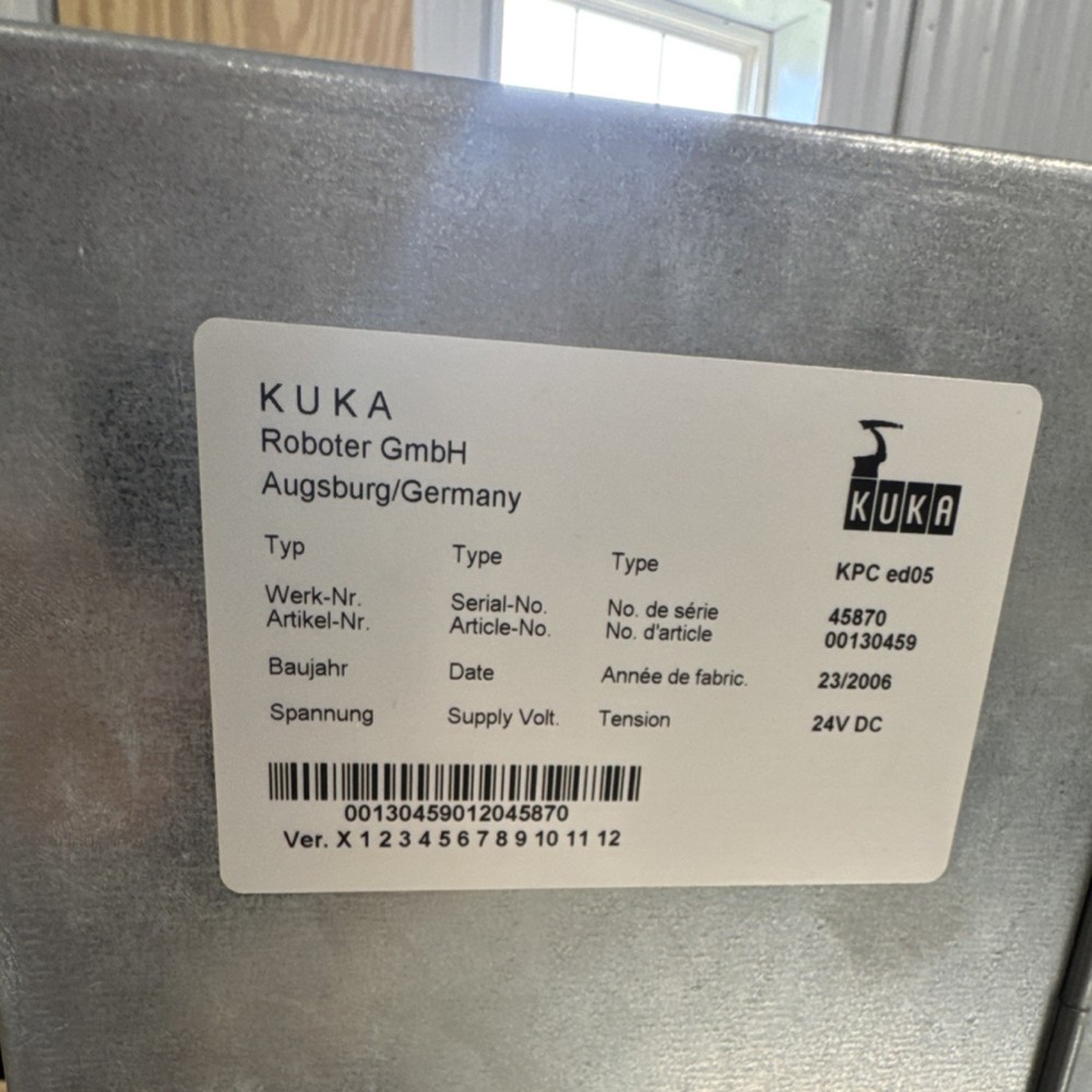 KUKA KPC ed05 Industrial Robot Controller CPU 24V DC - 00130459 - Version 0