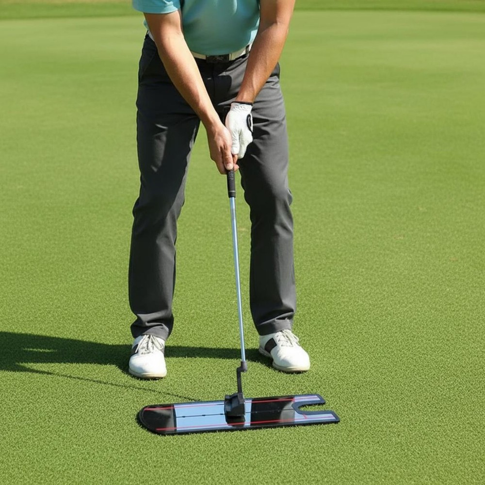 Golf Putting Mirror Reflective Surface Putting Mirror for Driving Range