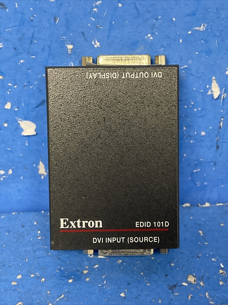 Extron EDID 101D DVI Emulator Minder Input Emulator EDID 101