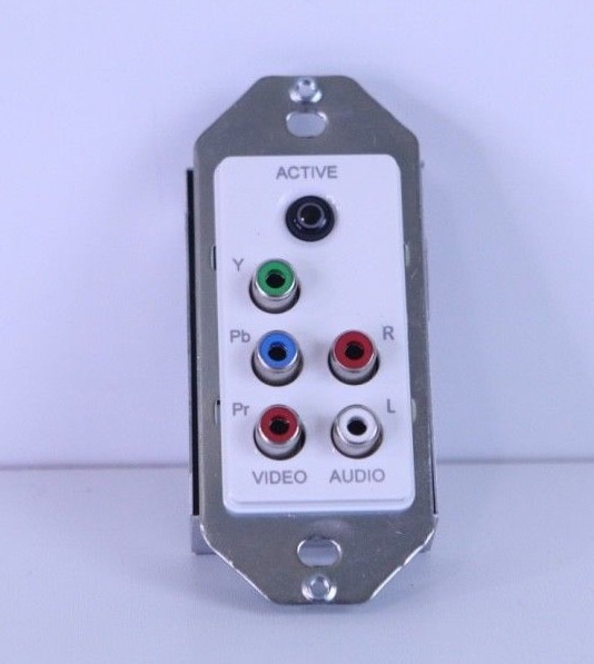 UPX-CN+A-DE-W WALLPLATE TRANSMITTER COMPONENT AUDIO, AMX FG1402-52-DW