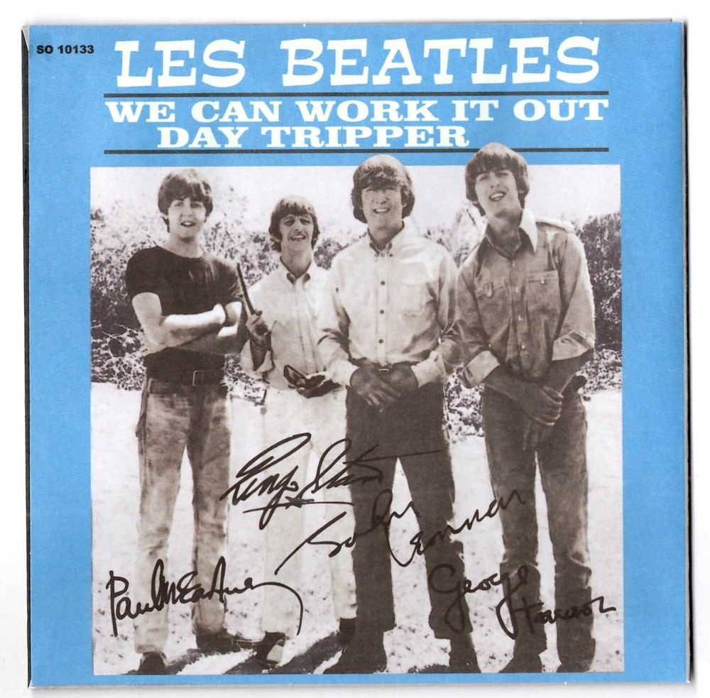 Les Beatles Mini Envelope -We Can Work It Out - Day Tripper
