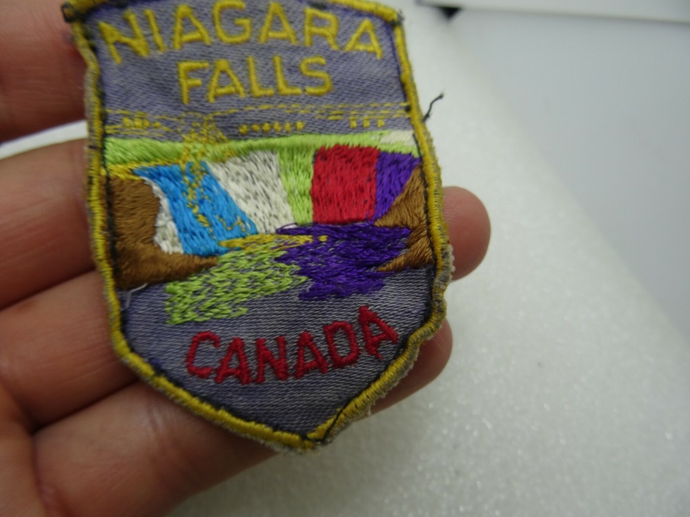 niagara falls canada patch RARE VINTAGE