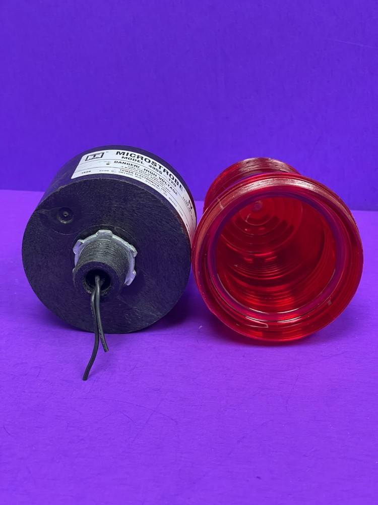 Tomar Electronics 495S-120 Red Microstrobe Flashing Light 120V tested