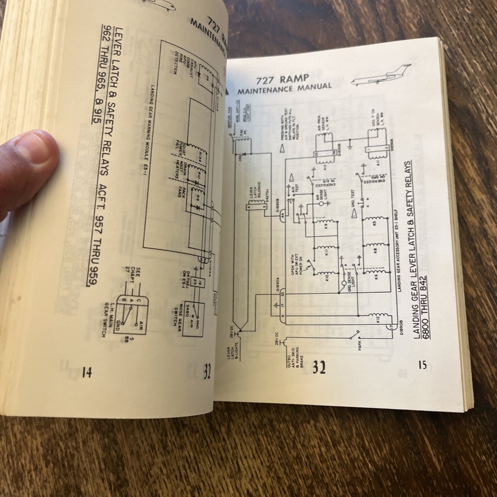 Boeing 727 Ramp Maintenance Manual