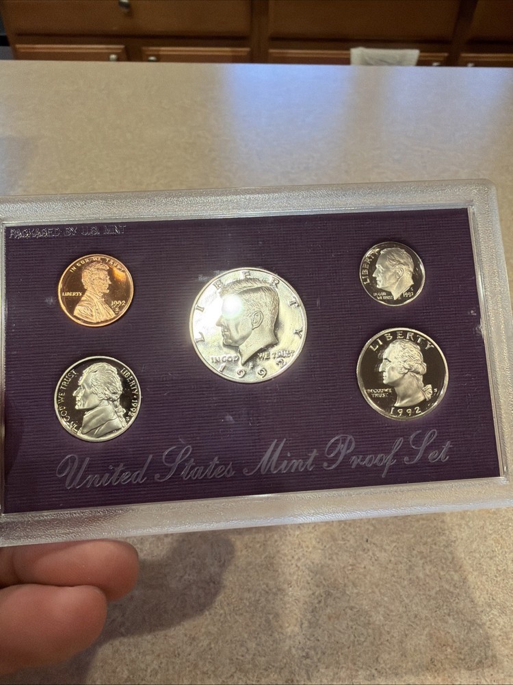 1992 Clad Proof Set US Mint Original Government Packaging OGP