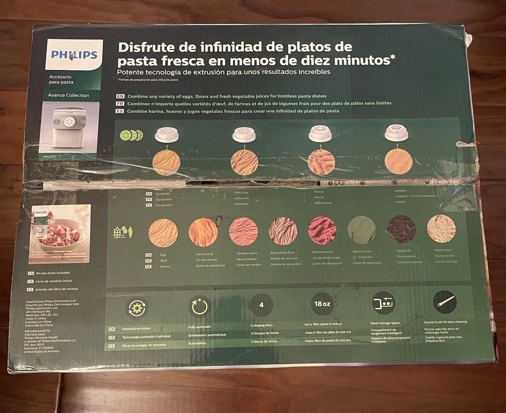 Philips HR2375/06 Pasta Maker - White