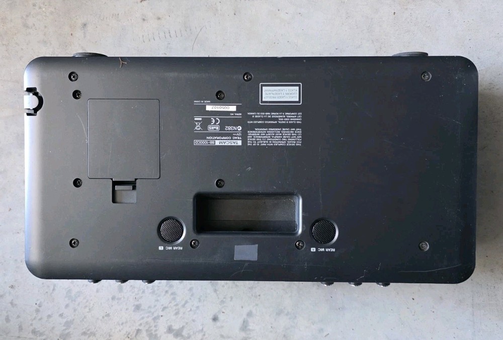TASCAM BB-1000CD Portable CD SD Recorder - Tested