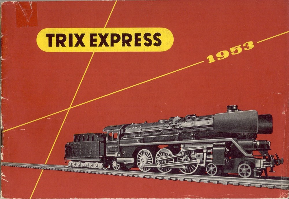 catalog TRIX EXPRESS 1953 1:87 scale HO D aa