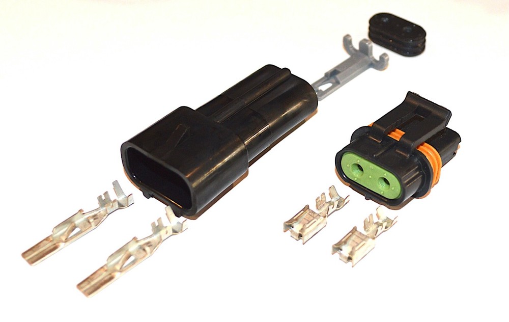 Metri-pack 630 2 Conductor Connector Set 14 Ga.