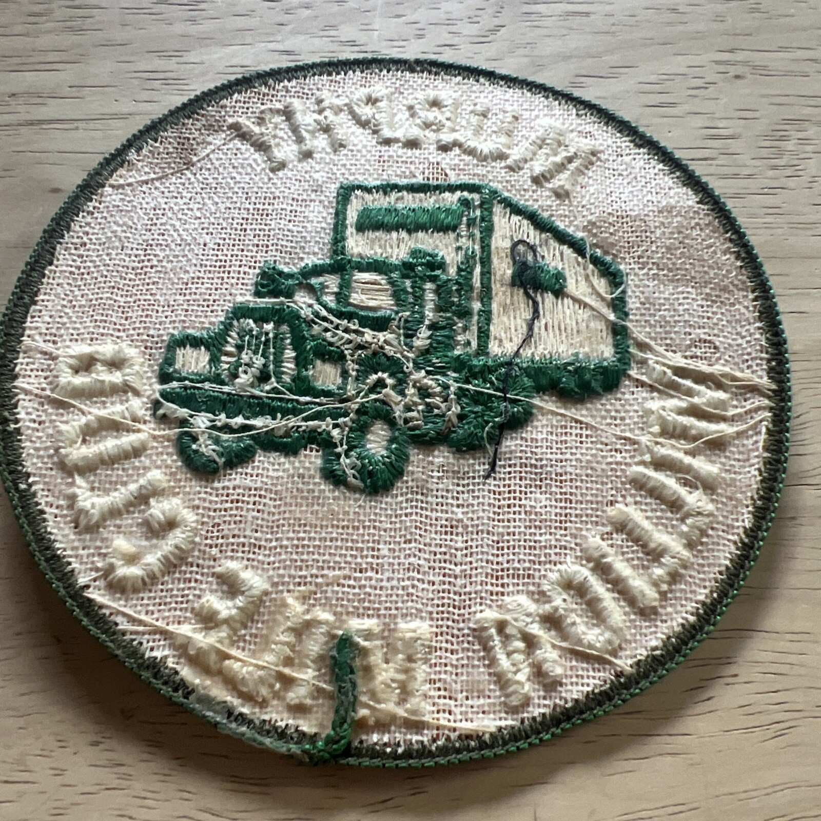 Vintage MURPHY Mile Million Mile Club Patch 3.5”