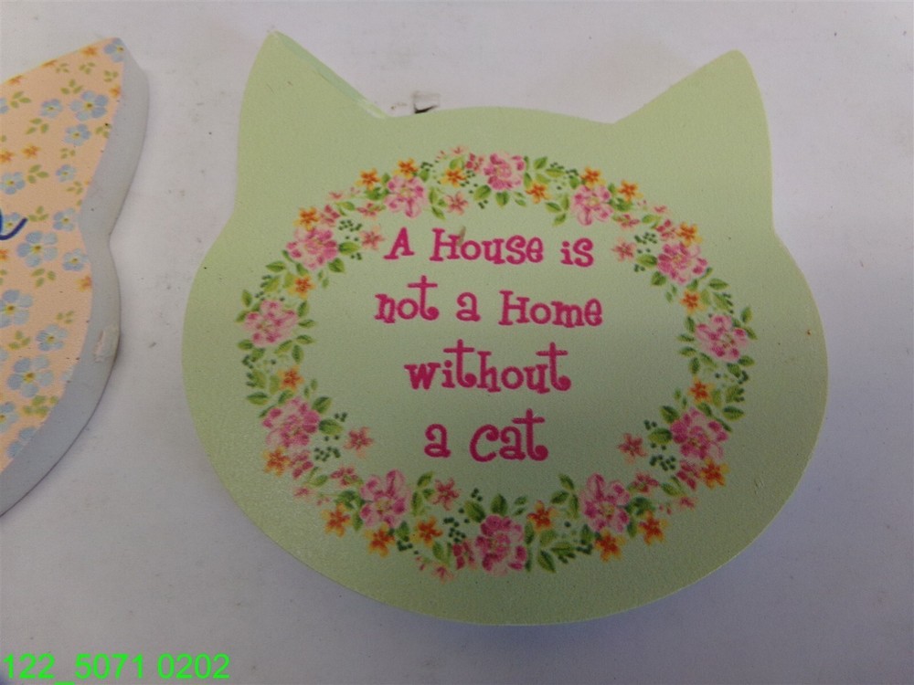 4 pc Cat Love Ceramic Coaster Set RMCSCC