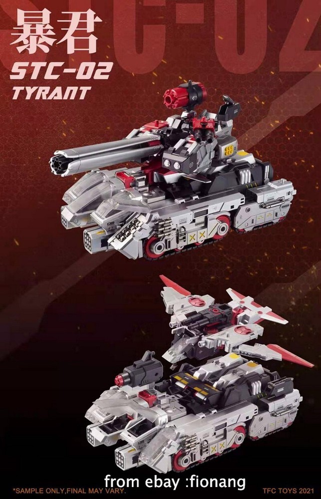 Transformable Megatron TFC STC-02 Tyrant Dominator 4 mode convertion
