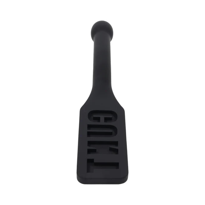 Edge C***T Silicone Paddle – Text Imprint Impact Paddle