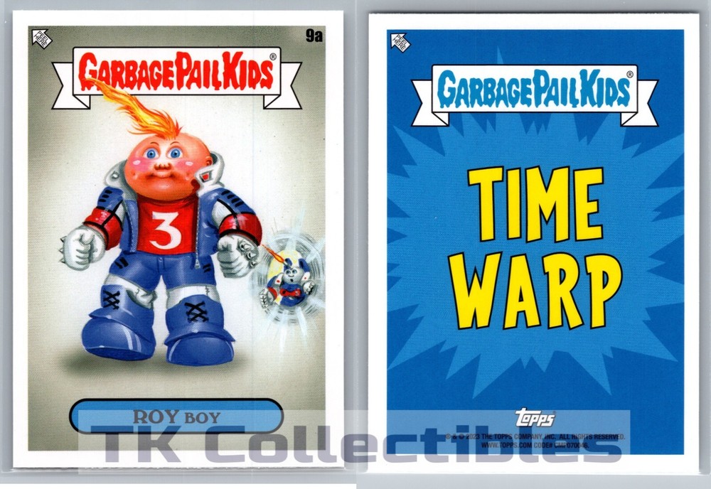 2023 Garbage Pail Kids InterGOOlactic Mayhem Time Warp 20-Card Insert Set