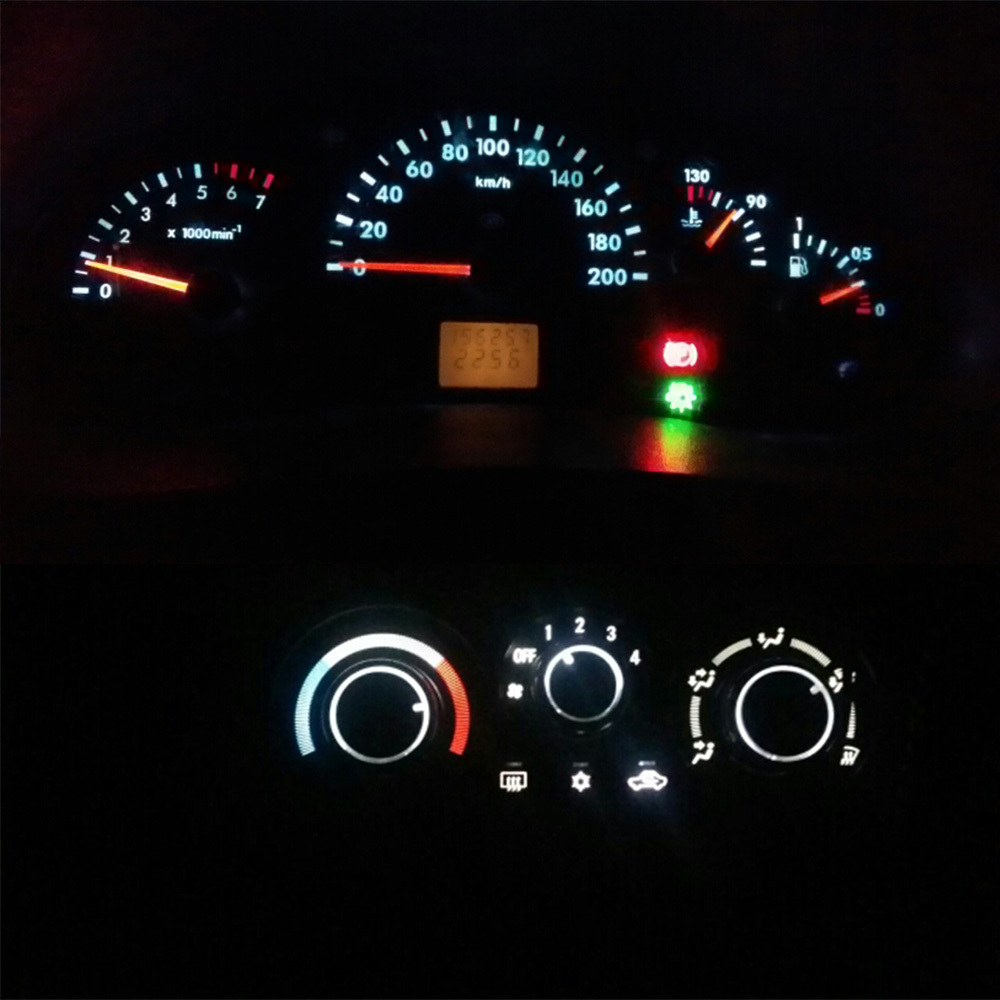 White Instrument Gauge Cluster Light Bulbs LED Kit For 2003-2006 Honda Element
