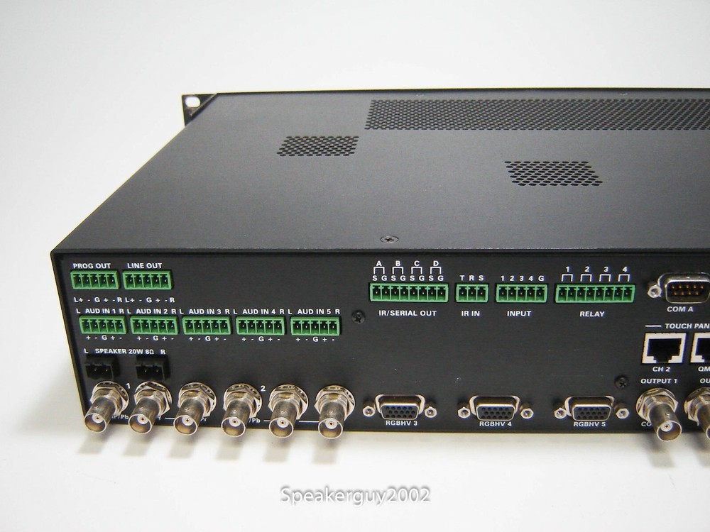 Rack Mountable Crestron MPS-100 / Multimedia Presentation System / 4240309 -- CC