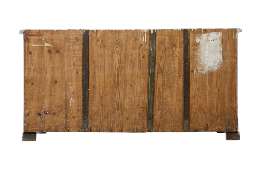 EARLY 20TH CENTURY PAINTED PINE KITCHEN SIDEBOARD