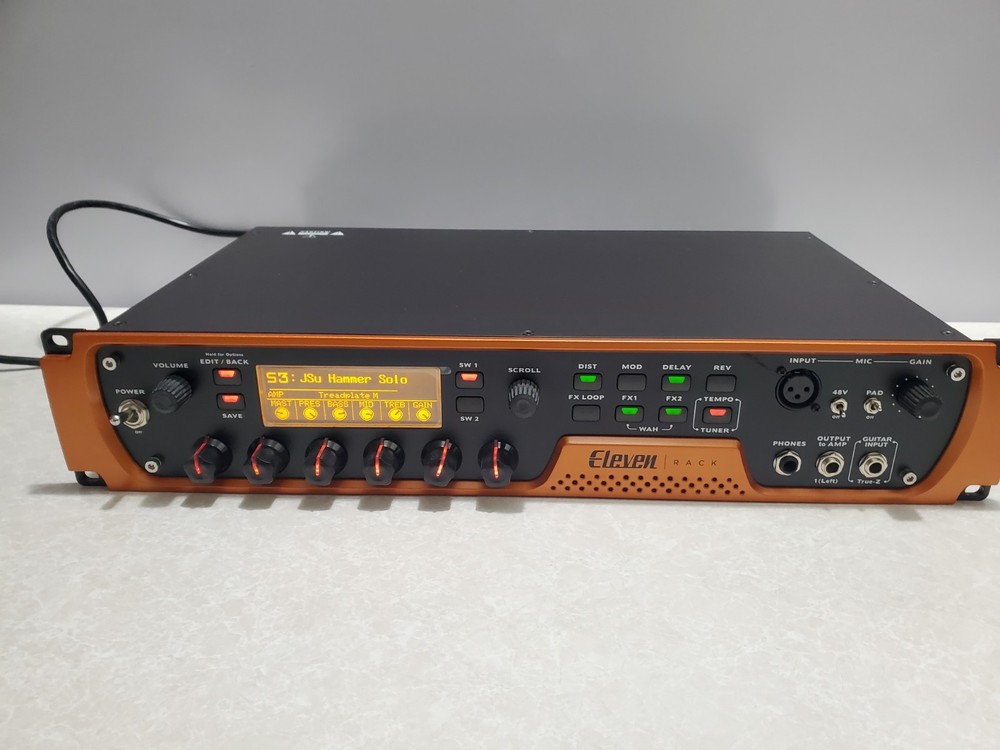 Avid Eleven Rack Multi-Effects Guitar Processor - "Mint Condition"