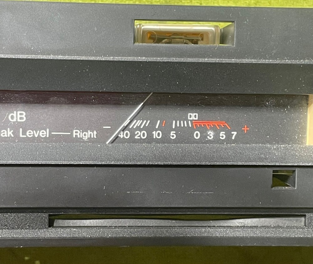 Nakamichi 480 Cassette Deck Part VU Meter Assembly