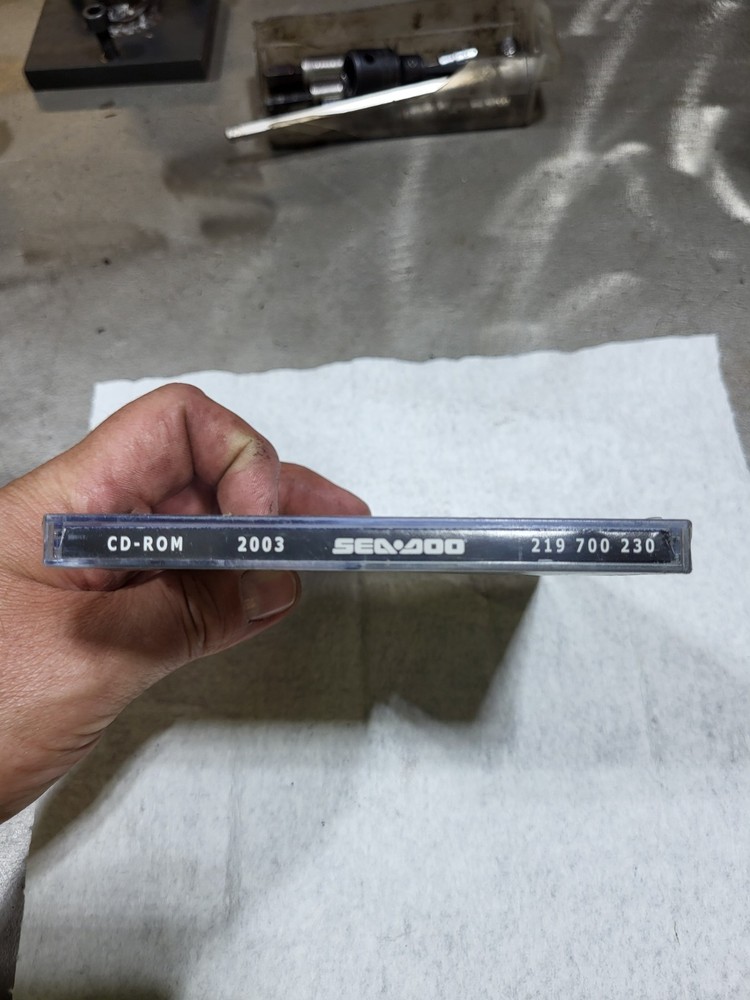 Seadoo 2003 Technical Publication Cd Rom