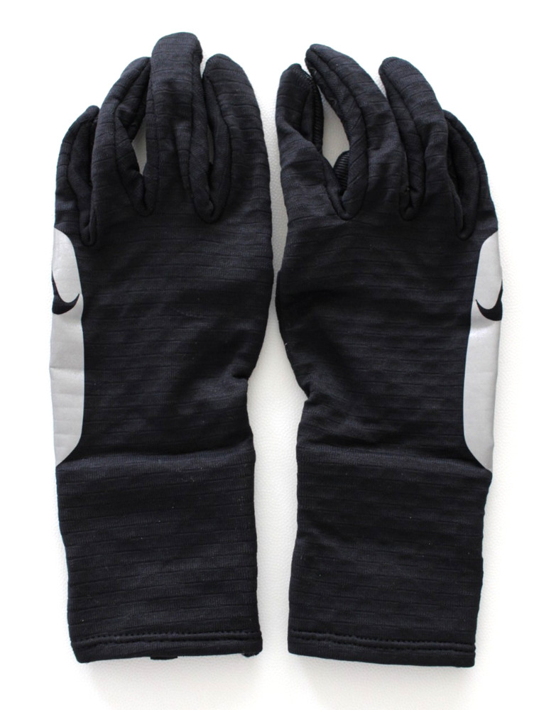 Nike Sphere Running Gloves Women's Medium Black/Silver