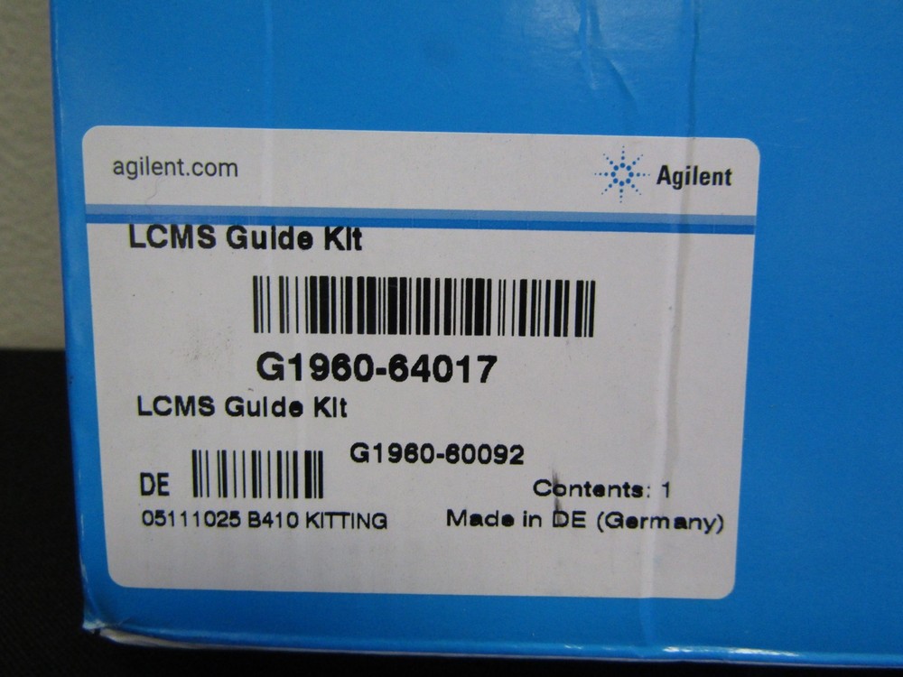 Agilent 1960-64017 LCMS Guide Kit