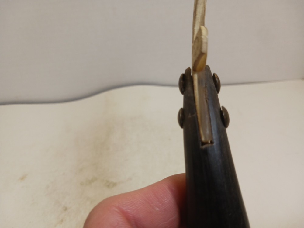 Vintage Bone Knife With Horn Handle