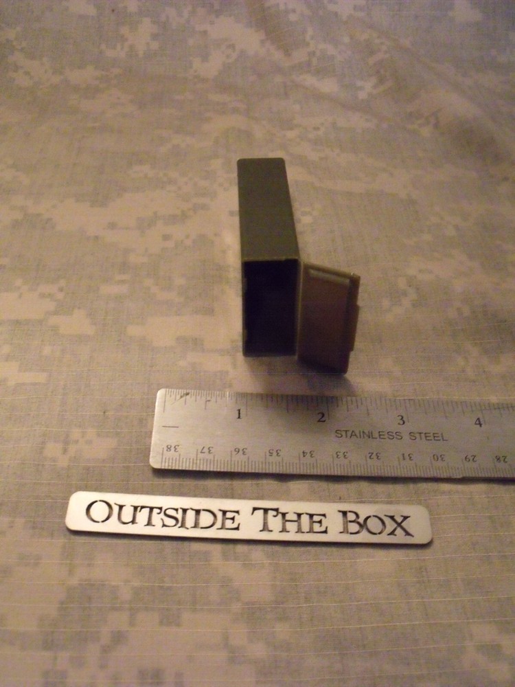 EMPTY BOX - Spark-Lite Military Survival Fire Starter BOX ONLY, OLIVE DRAB