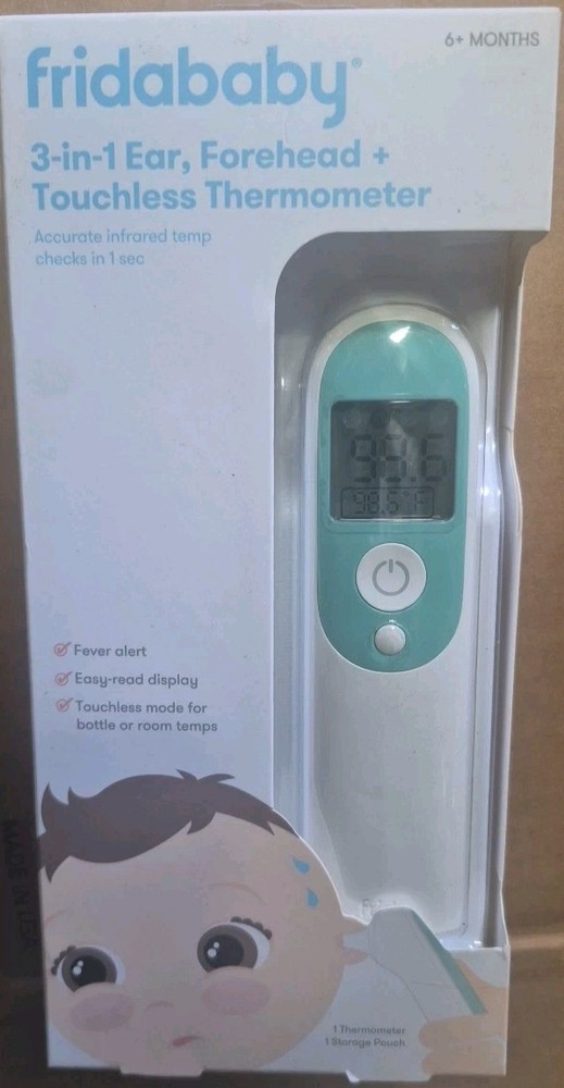 FridaBaby Forehead Thermometer - White