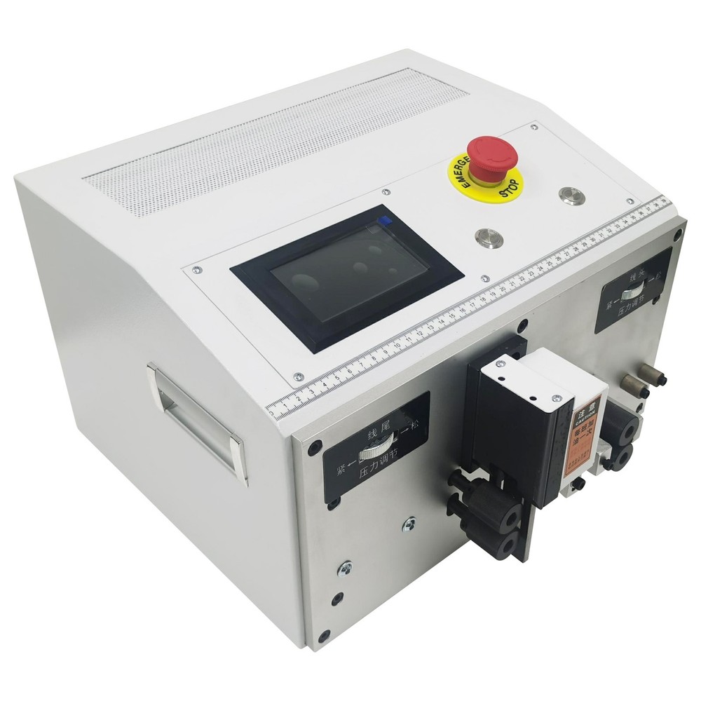 110V Automatic Computer Wire Stripping Cutting Machine 0.1-4.5mm² Core Area
