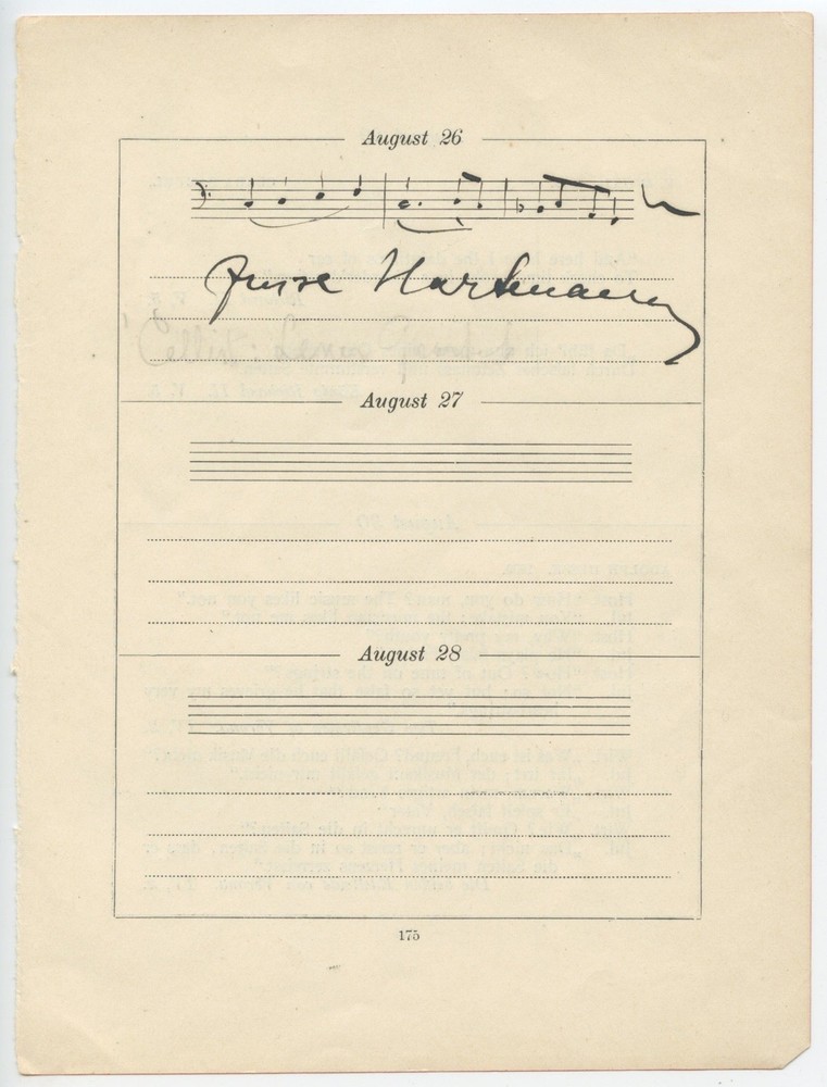 LÉNER STRING QUARTET: Autograph Signatures
