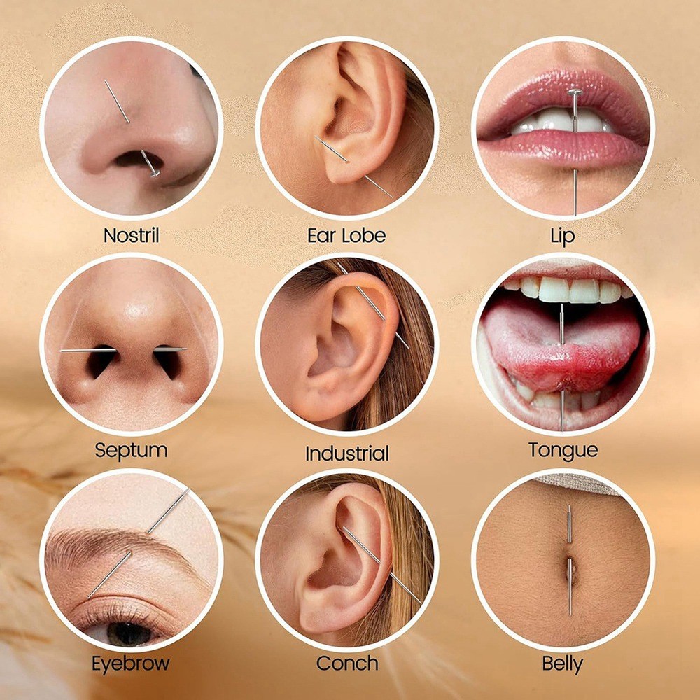 Piercing Kit Grabber Tool Earrings Applicator S9Y81345