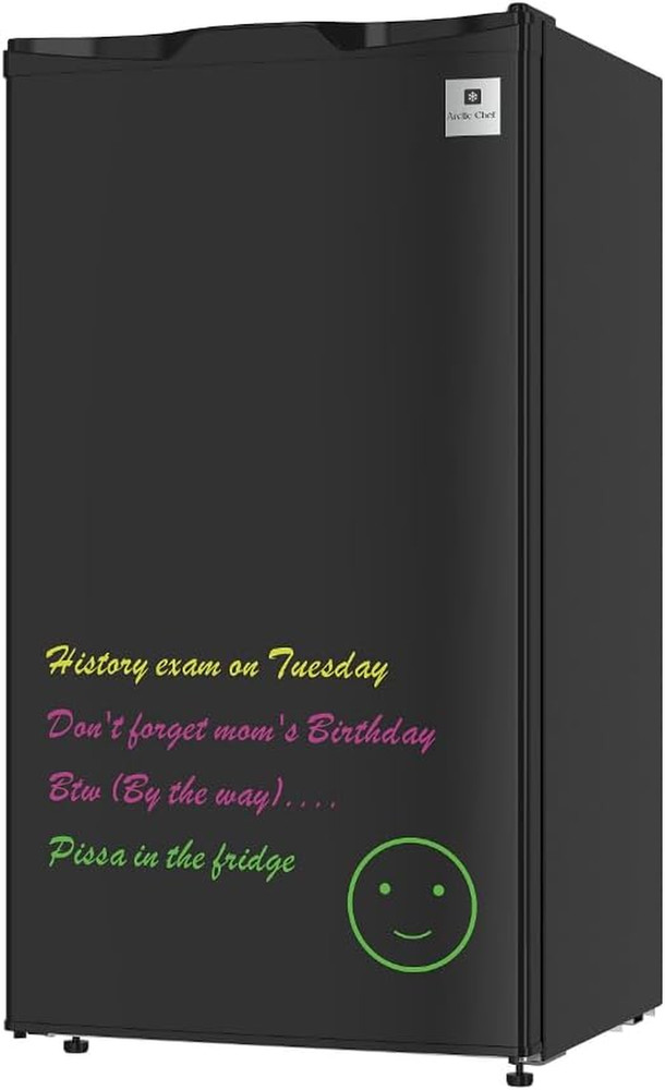 MINI FRIDGE, 3.2 Cu. Ft, Black Eraser BOARD