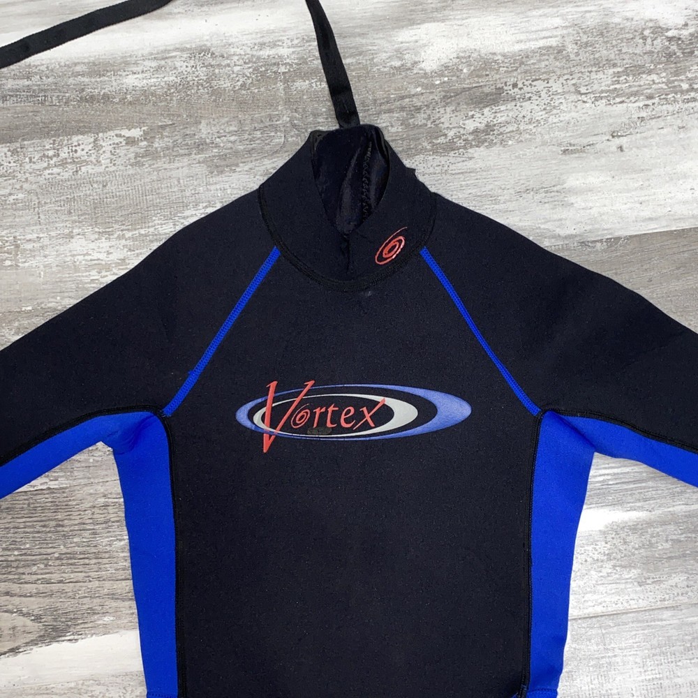 LL Bean Vortex womens Wet Suit 10 Black Blue Surf
