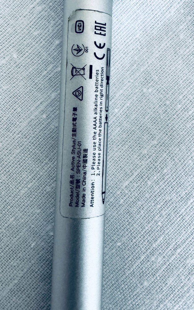 Genuine Active Stylus Pen SPEN-ASU-01 Silver Universal includes Battery