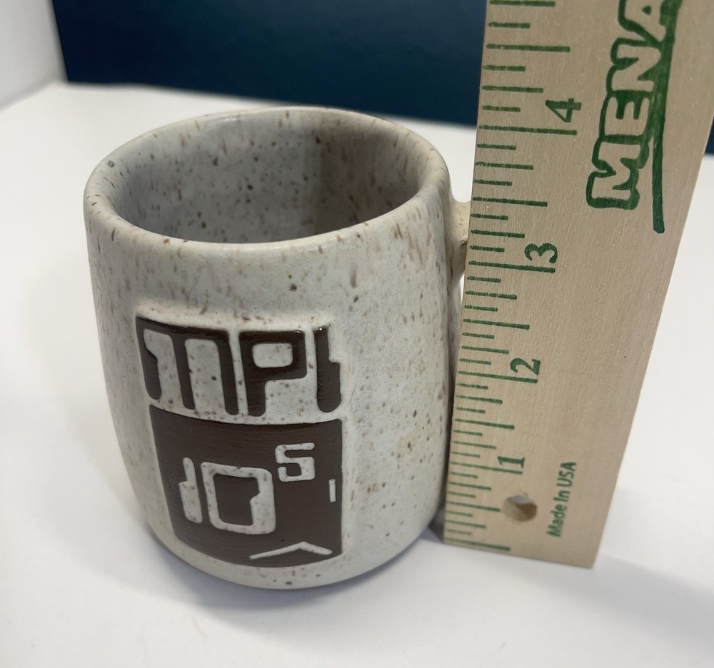 MPI Disk Drive SMD Control Data Coffee Mug Computer IBM July 1981 Commemorative