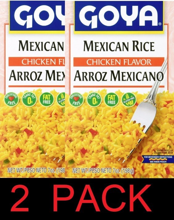 GOYA Mexican Rice Chicken Flavor MIx 7 oz Box - 2 PACK