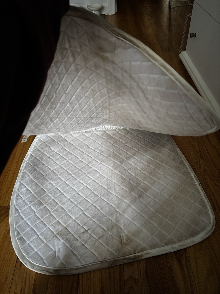 Tuff Rider White Basic Saddle Pad All Purpose Pad