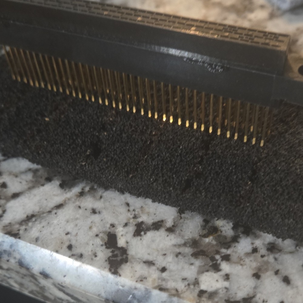 48-Pin Dual Row IC Socket Gold Contacts Plastic Body