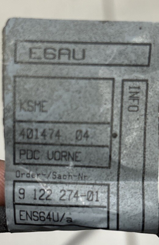 Electronic Sensor Bmw 5 Touring(E61) Front Bumper Parking Sensor 9122274-01