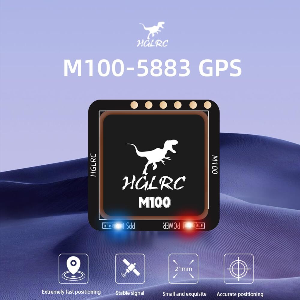 M100-5883 GPS Compass Module Upgraded 10th Generation Chip Compatible with FP...
