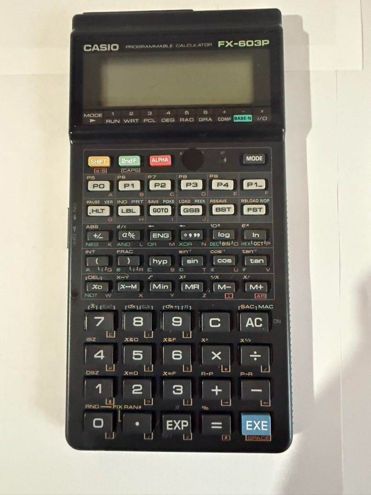 [Tested Good!] Casio FX-603P Pocket Computer Scientific Programmable Calculator