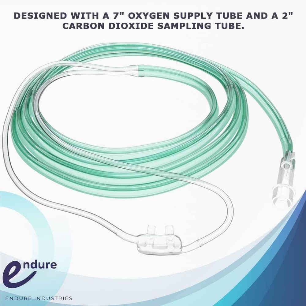 Endure ETCO2 Sampling Nasal Cannula, Pack of 5