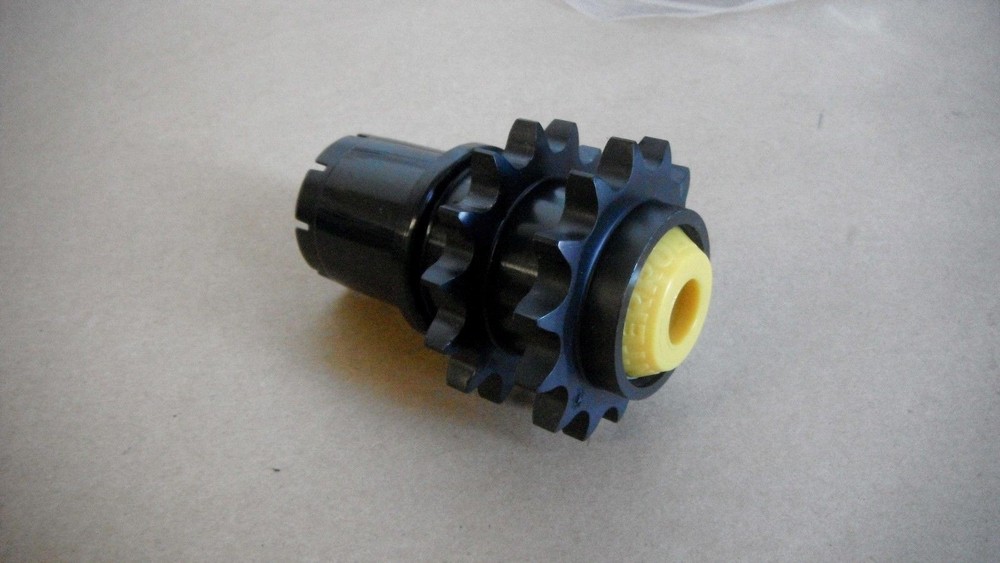 INTERROLL POLYMER SPROCKET DOUBLE 14 TEETH, 1/2" BORE