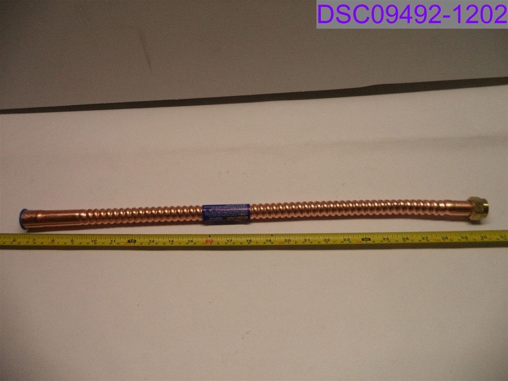 Qty = 22: Brass Craft Water Heater Connector 3/4" F Iron Pipe P/N WB034-24N