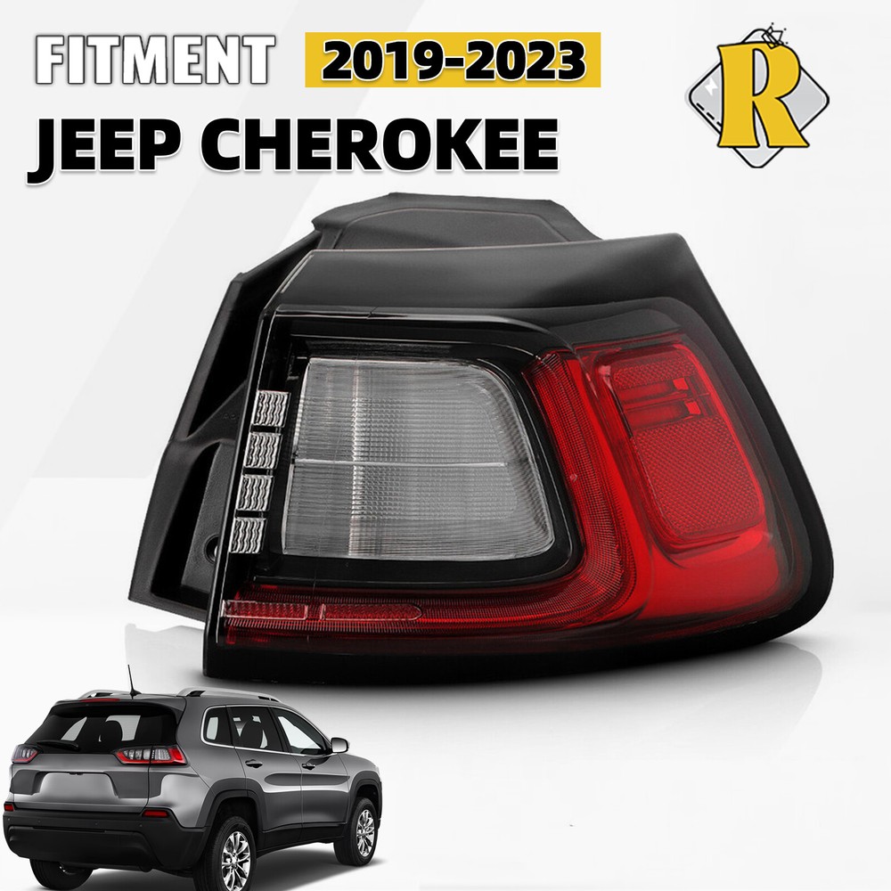 For 2019-2023 Jeep Cherokee Outer LED Tail Light Brake Lamp Right Passenger Side