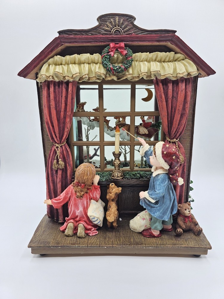 Kirkland windowpane waterglobe (Snowman) Read Description