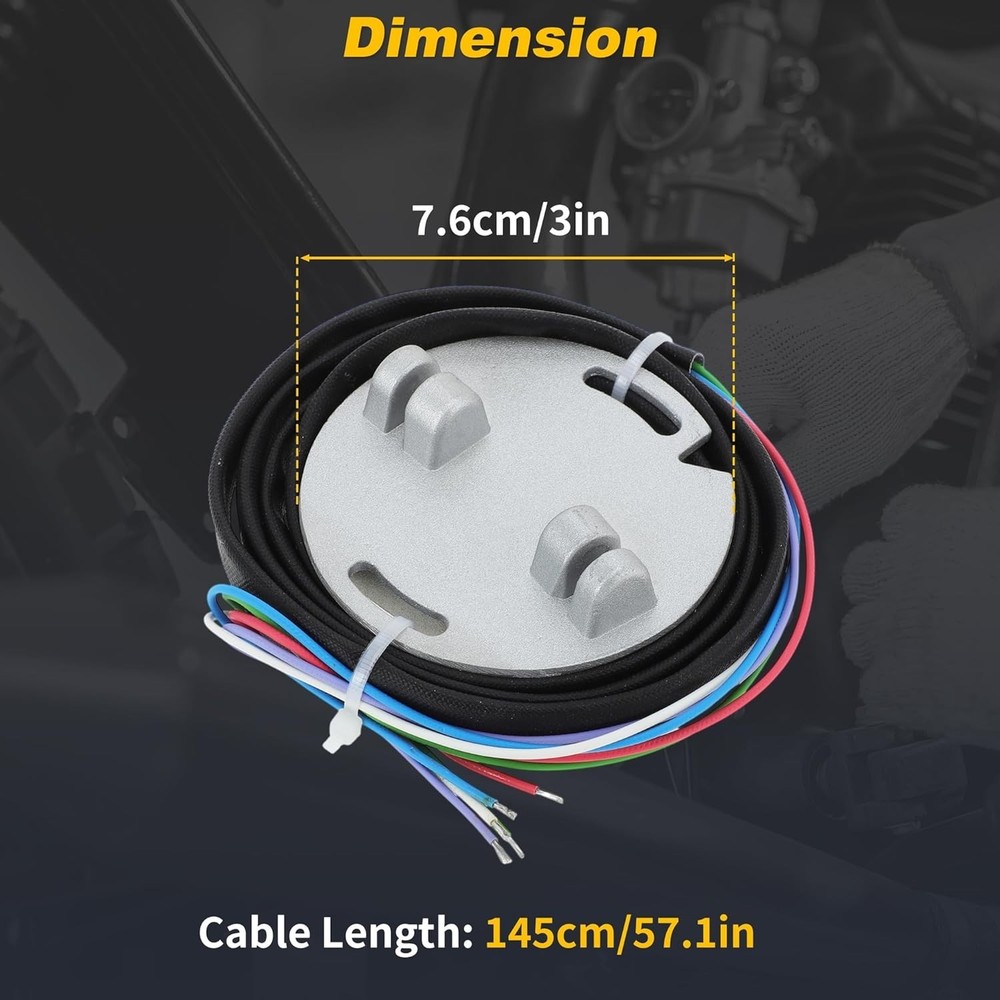 53-644 Electronic Ignition Module For Harley Dyna Programmable Single Fire